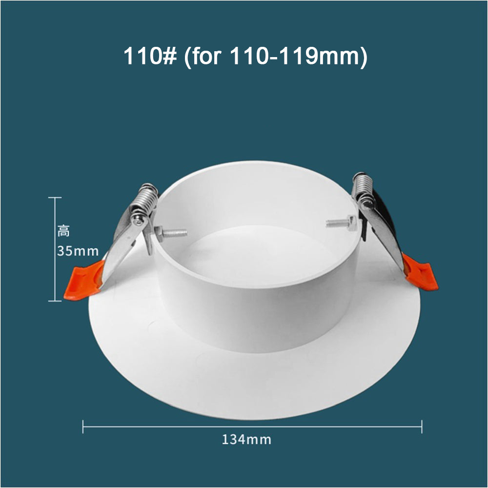 Spring-Loaded Ceiling Hole Cover Plate