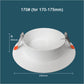 Spring-Loaded Ceiling Hole Cover Plate