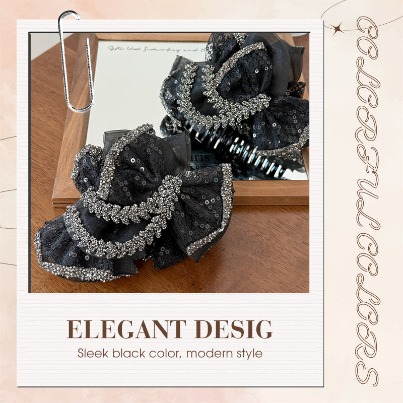 Stylish Black Hair Claw Clip for Women