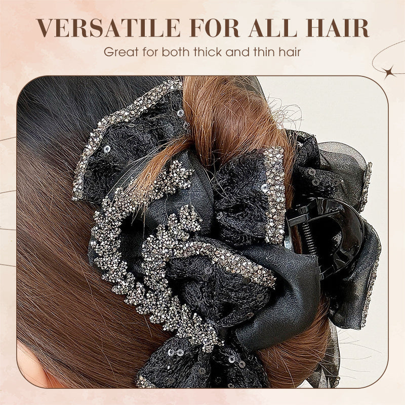 Stylish Black Hair Claw Clip for Women