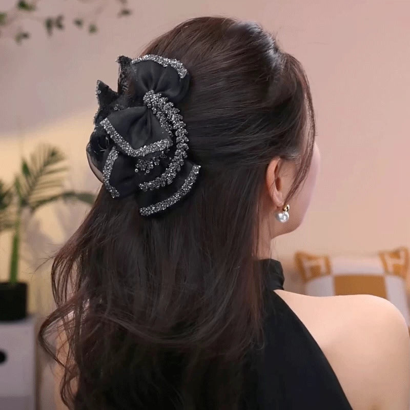 Stylish Black Hair Claw Clip for Women