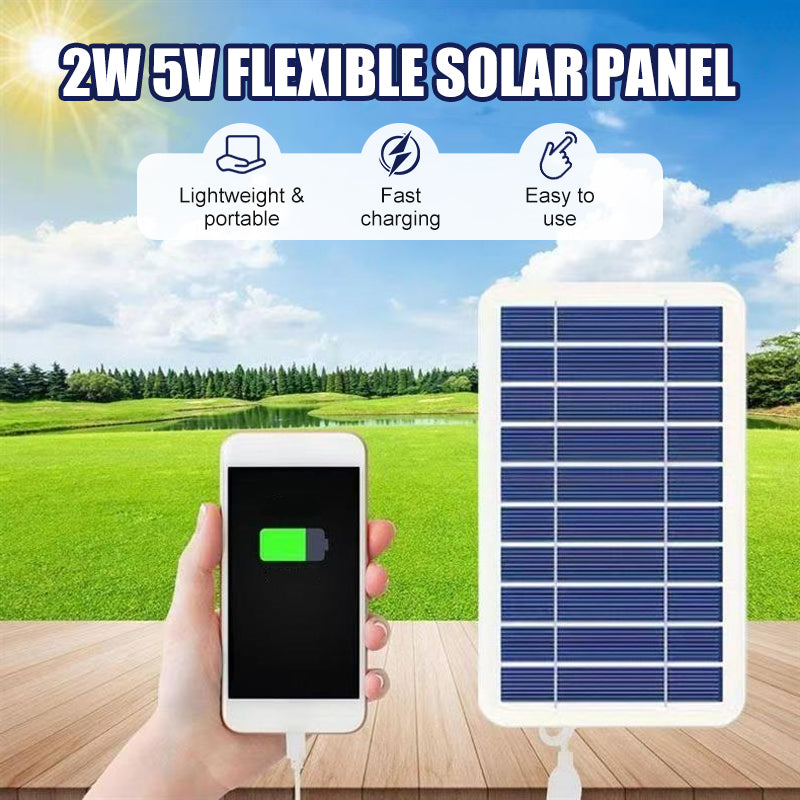 2W 5V Flexible Solar Panel