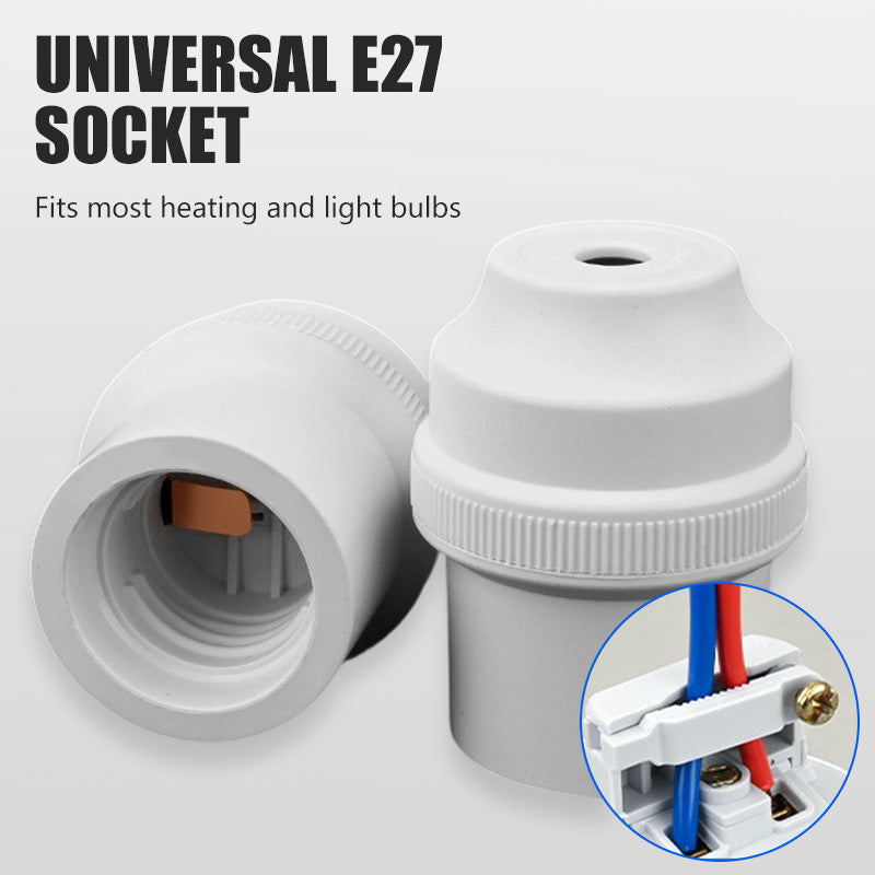E27 High-Power Lamp Socket