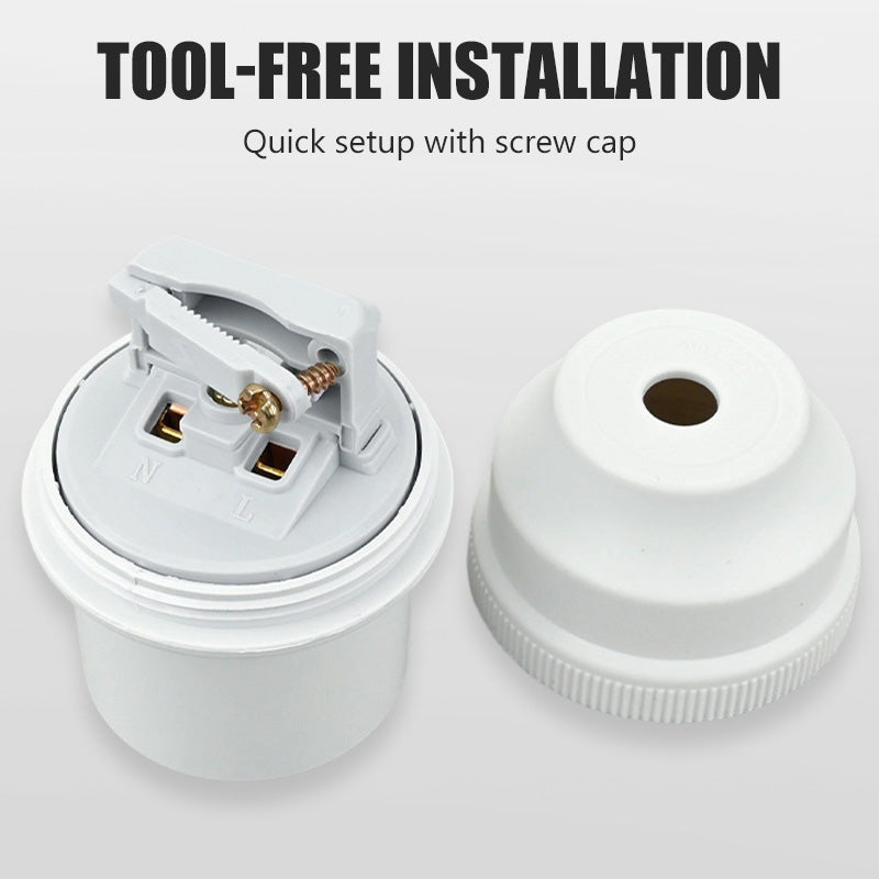 E27 High-Power Lamp Socket