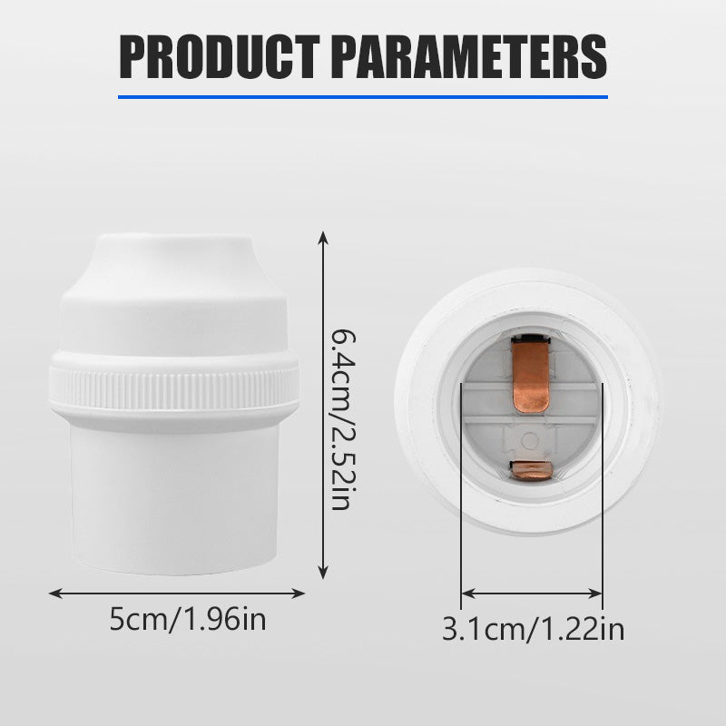 E27 High-Power Lamp Socket