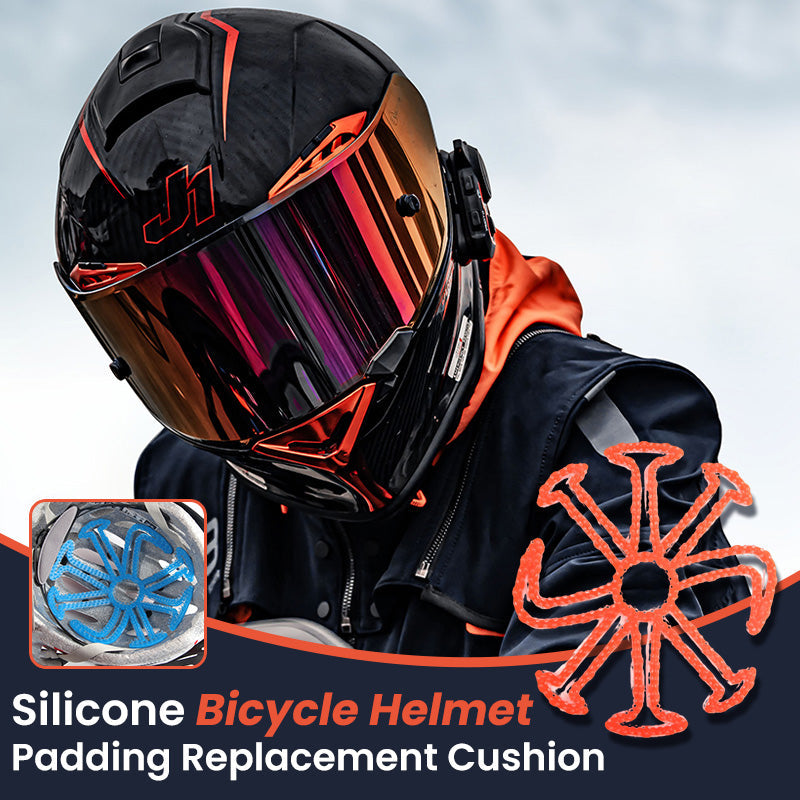 🔥Silicone Bicycle Helmet Padding Replacement Cushion
