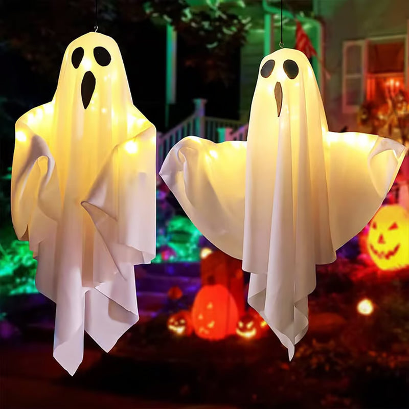 🎃Halloween Sale 50% OFF👻Glowing Ghost Chandelier for Halloween Party Decor