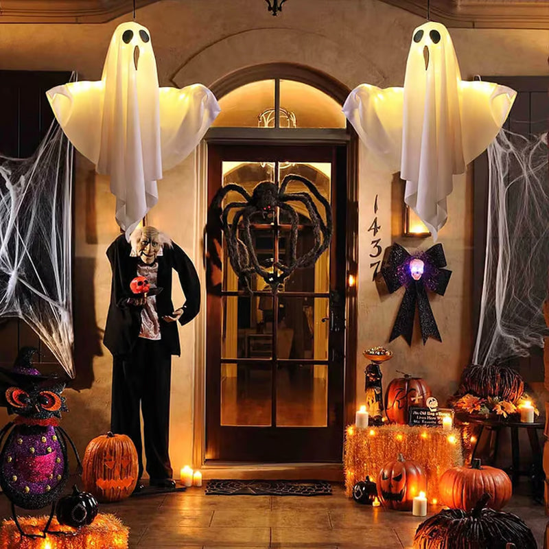 🎃Halloween Sale 50% OFF👻Glowing Ghost Chandelier for Halloween Party Decor