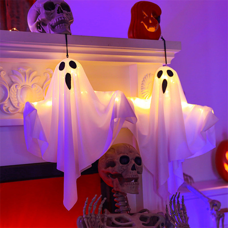 🎃Halloween Sale 50% OFF👻Glowing Ghost Chandelier for Halloween Party Decor