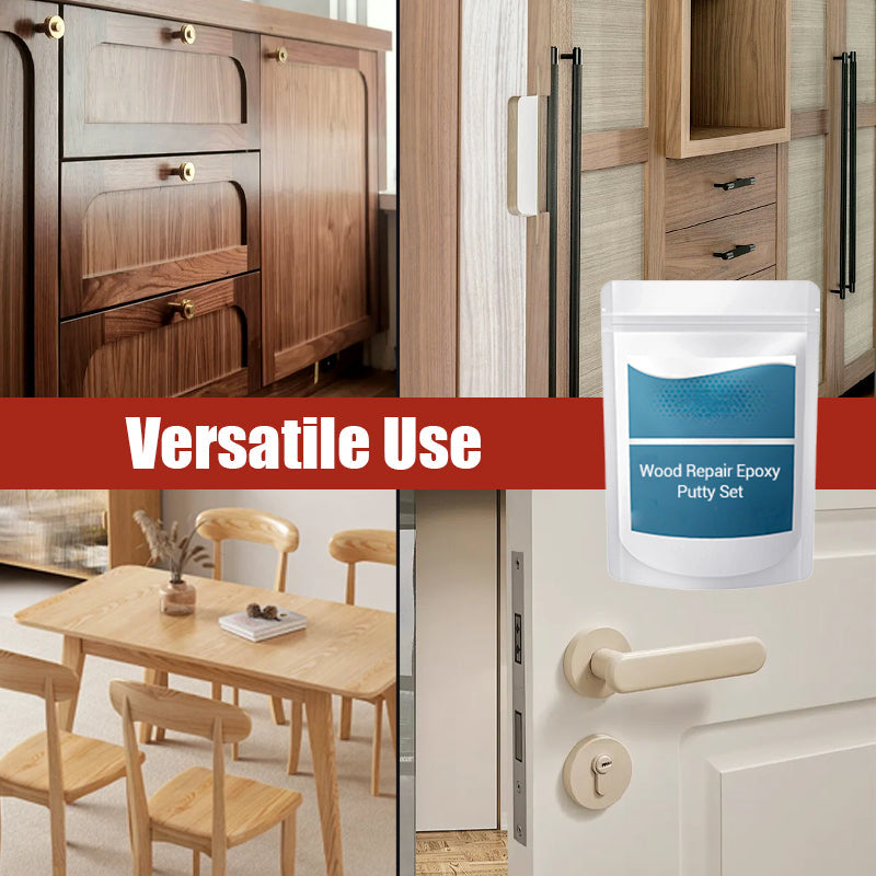 Wood Repair Epoxy Putty Set