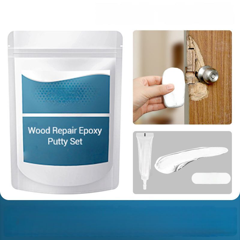 Wood Repair Epoxy Putty Set