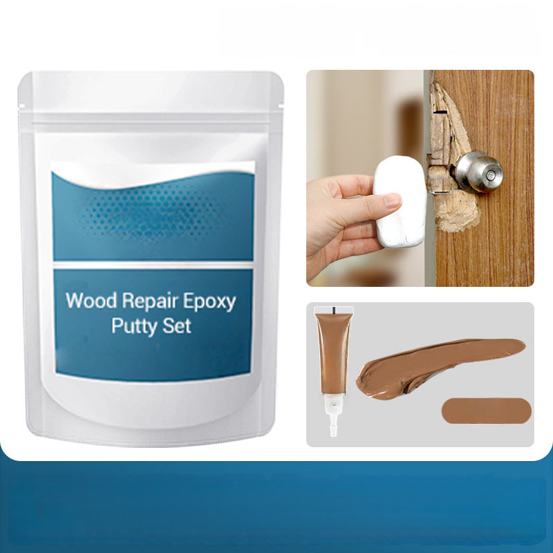 Wood Repair Epoxy Putty Set
