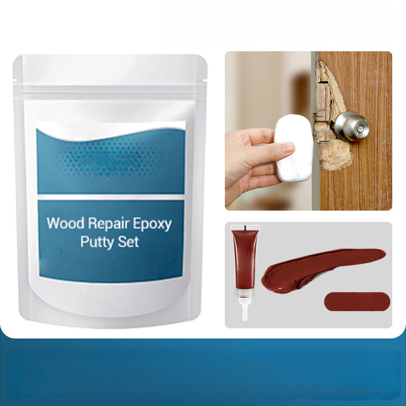 Wood Repair Epoxy Putty Set
