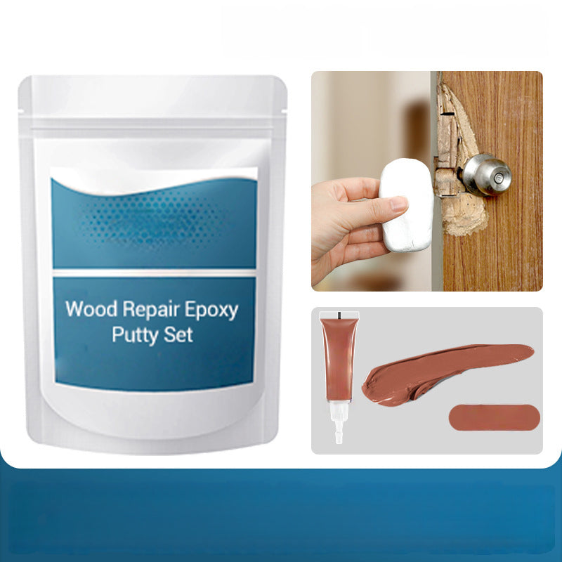 Wood Repair Epoxy Putty Set