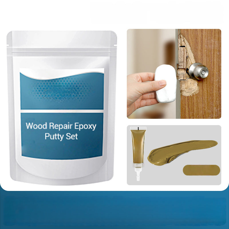 Wood Repair Epoxy Putty Set