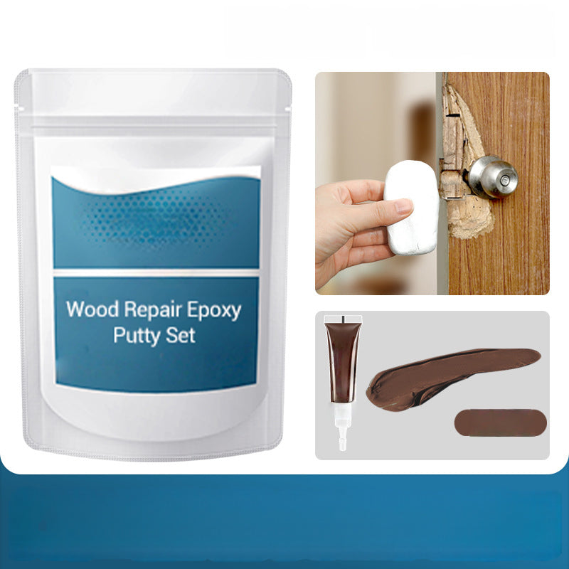 Wood Repair Epoxy Putty Set