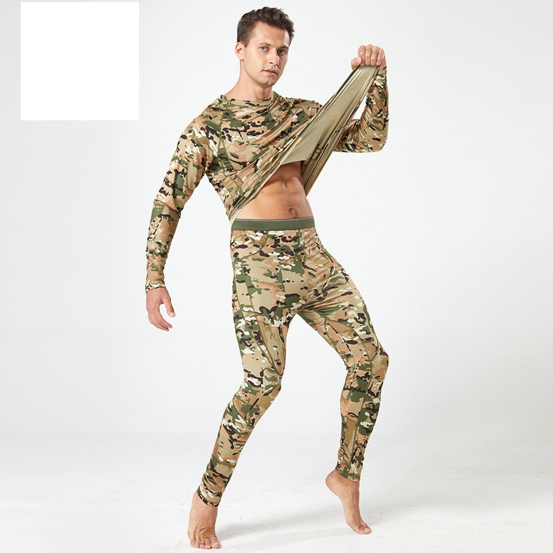 🔥 LAST DAY PROMOTION ⏰Men's Camouflage Thermal Underwear & Pants Set