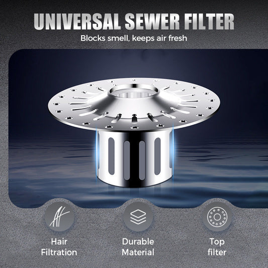 Universal Sewer Filter Anti-Clogging