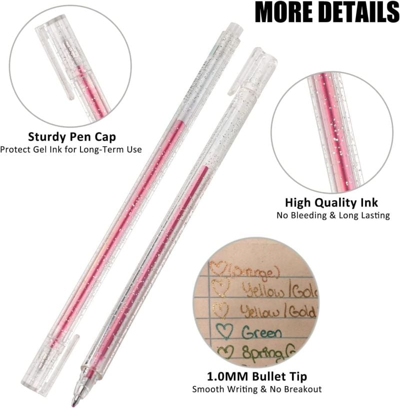 🎄🎁 Special Christmas Sale! 🎁Glitter Gel Pen Set – Smooth Writing 🎨