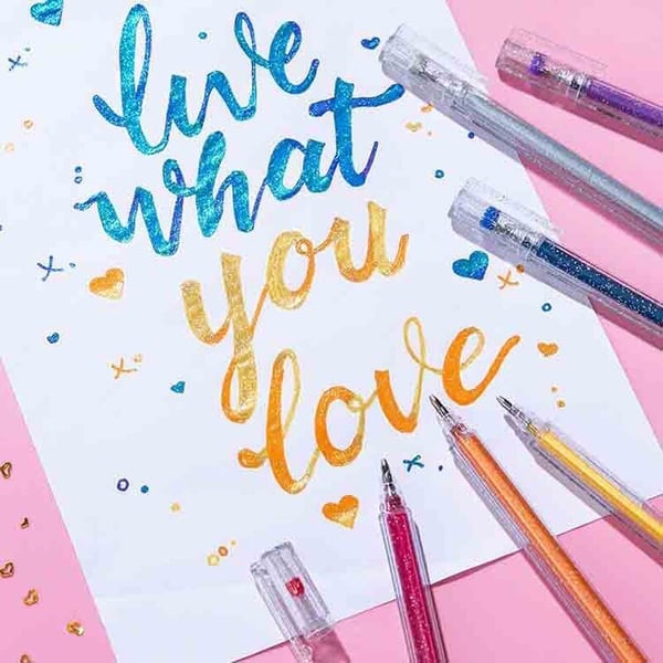 🎄🎁 Special Christmas Sale! 🎁Glitter Gel Pen Set – Smooth Writing 🎨