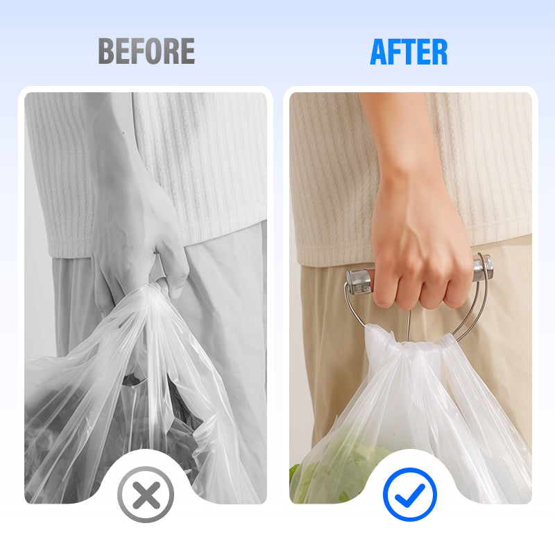 Ergonomic Grocery Bag Carrier for Shopping & Travel