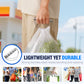 Ergonomic Grocery Bag Carrier for Shopping & Travel