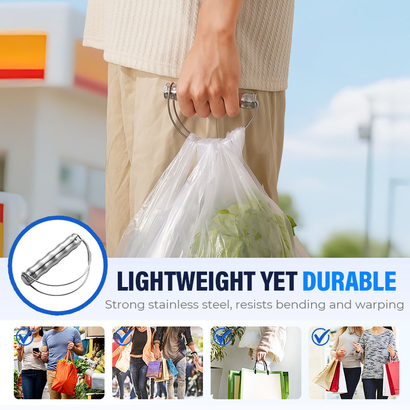 Ergonomic Grocery Bag Carrier for Shopping & Travel