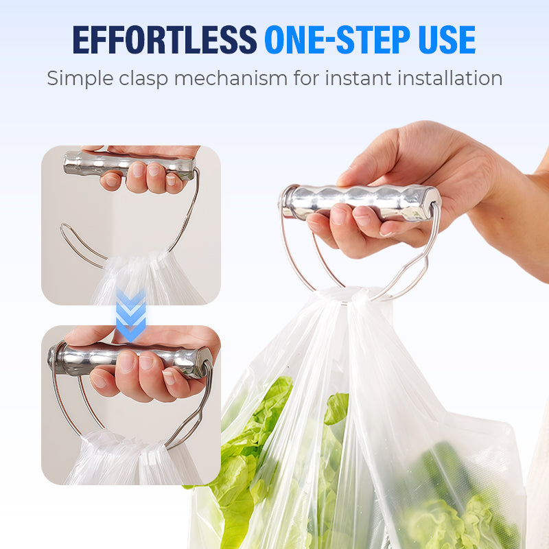 Ergonomic Grocery Bag Carrier for Shopping & Travel