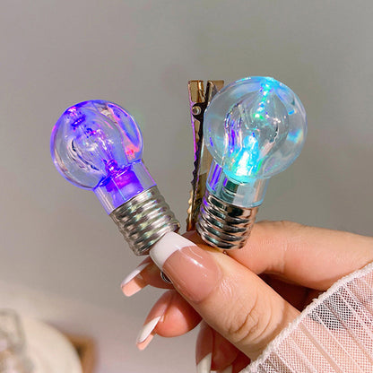 Light Bulb Hair Clip