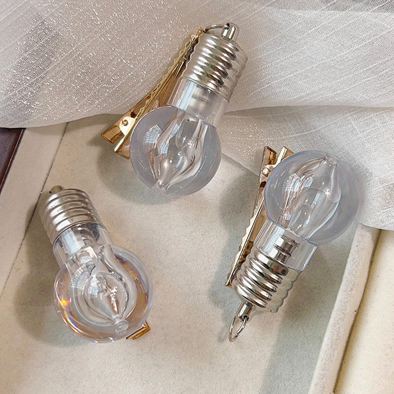 Light Bulb Hair Clip
