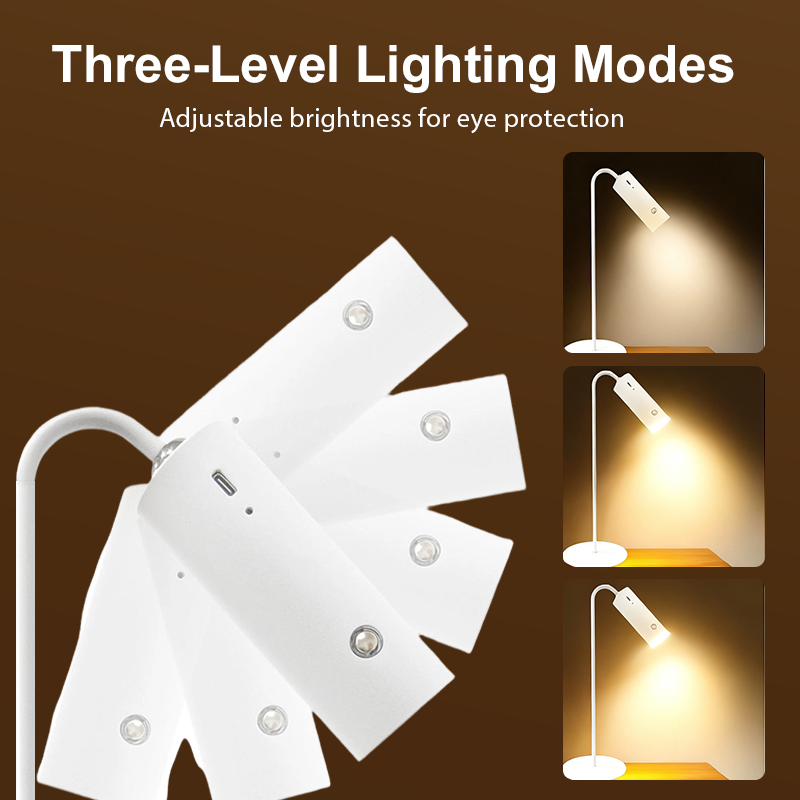 Detachable Magnetic Eye-Caring Desk Lamp