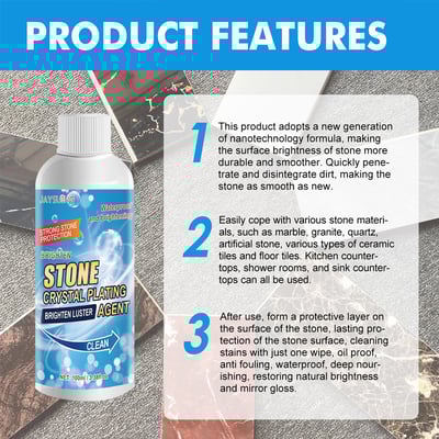 ✅👍Stone stain remover and renovator (effectively removes oxidation and rust stains)