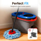 Triangular Microfiber Mop Head Replacement