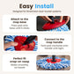Triangular Microfiber Mop Head Replacement