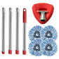 Triangular Microfiber Mop Head Replacement