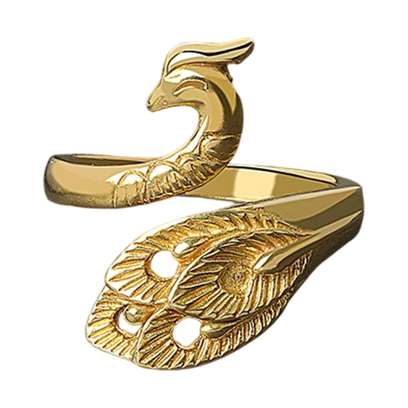 💥BUY 1 GET 1 FREE-Charming Adjustable Vintage Peacock Ring