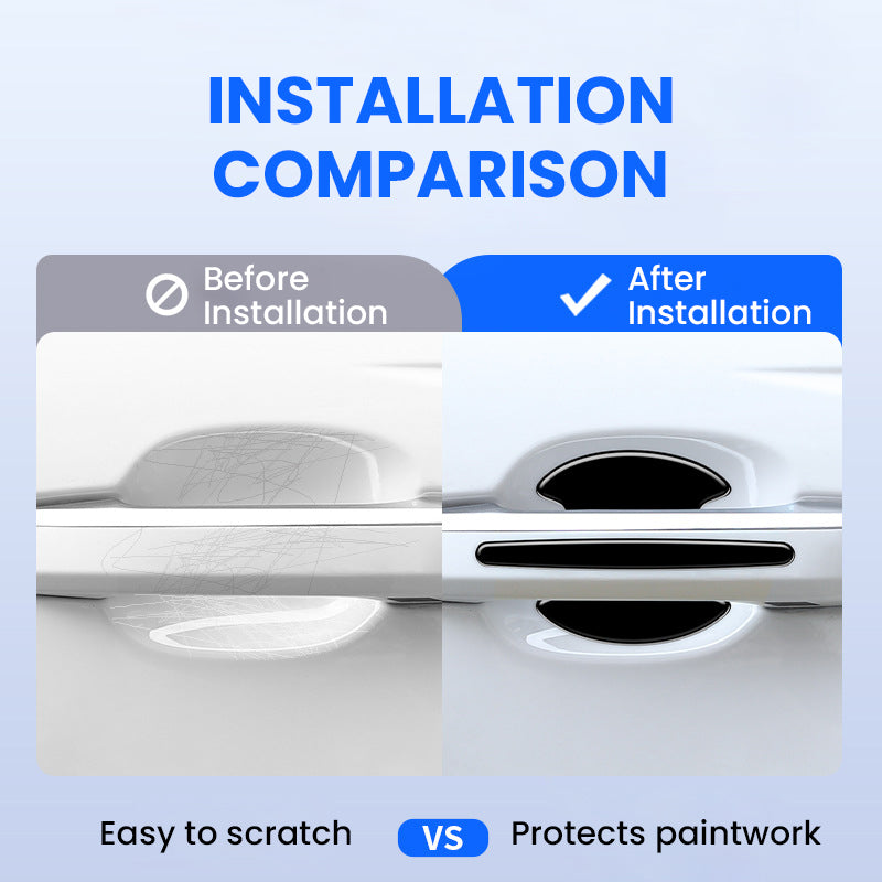8PCS Car Door Handle & Bowl Scratch Protector Kit