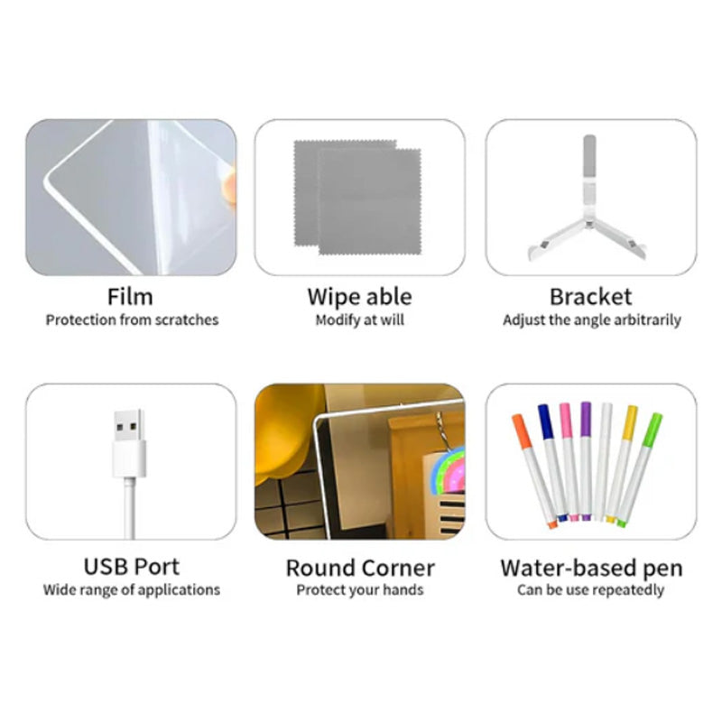 Children's Light-Up Drawing Board DIY Set