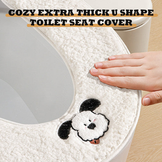 Cozy Extra Thick U-Shape Toilet Seat Cover