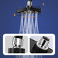360° Adjustment Square Showerhead