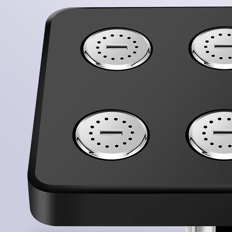 360° Adjustment Square Showerhead