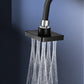 360° Adjustment Square Showerhead