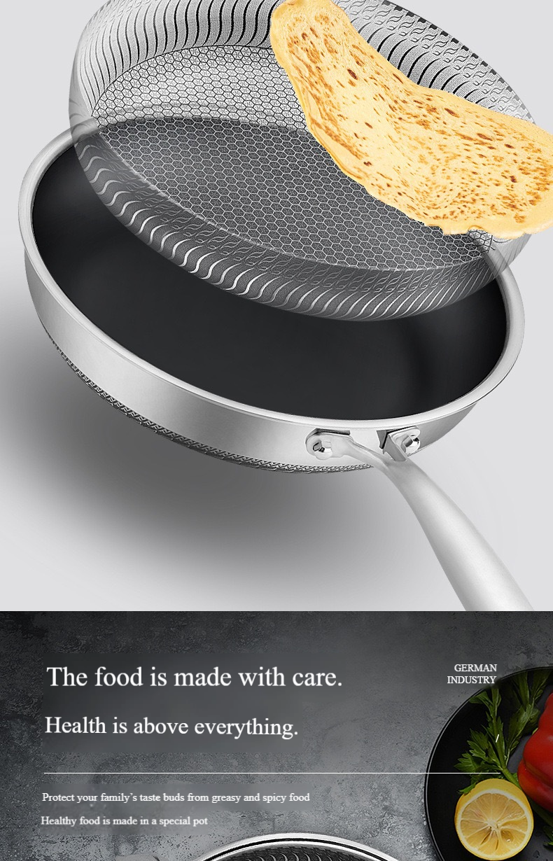 ✨2025 Hot Sale⌛🍳Limited Time 50% Off - Premium Non-Stick Pan with Lid