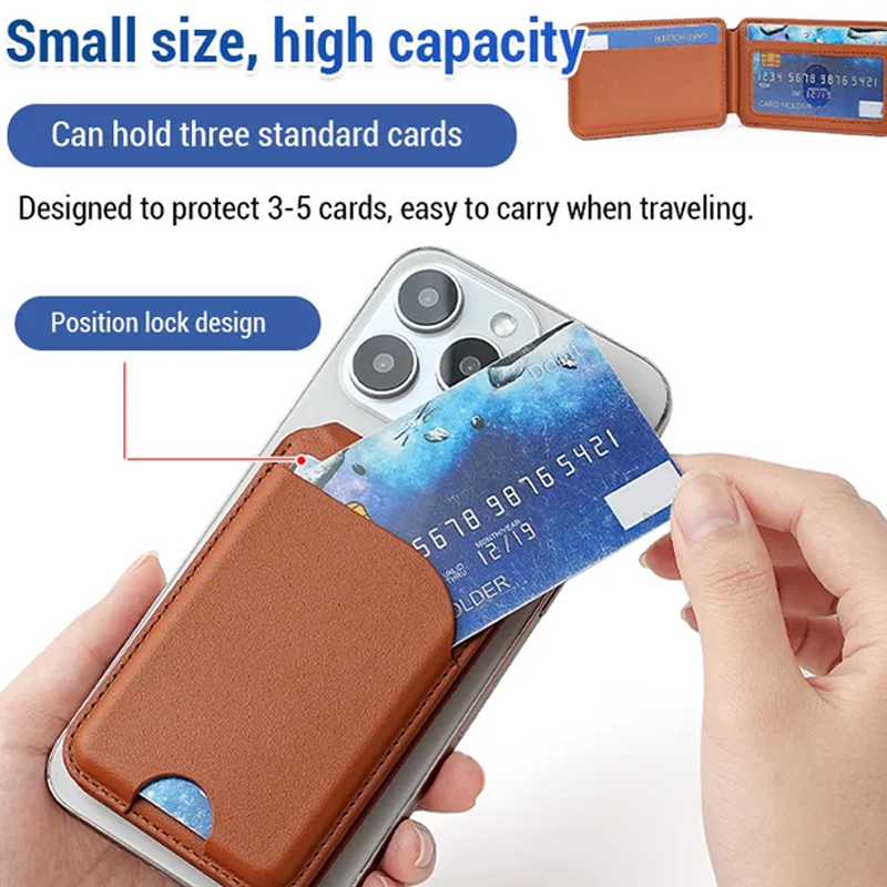 Magnetic Phone Stand Wallet Card Holder