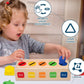 Educational Wooden Color & Shape Sorting Toy
