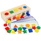 Educational Wooden Color & Shape Sorting Toy