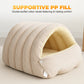 Warmth Cozy Comfort  Plush Pet Cave