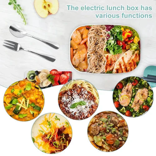 🎁NEW YEAR 2026 HOT SALE - Limited time 53% OFF🔥2-in-1 Portable Dual Voltage Electric 7-Piece Set Lunch Box