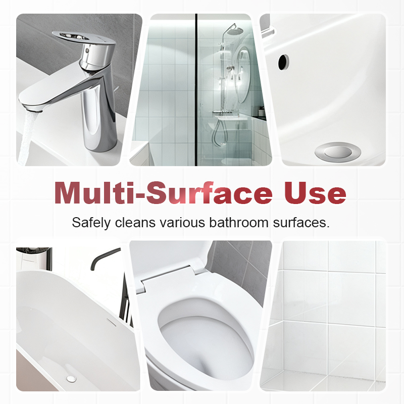 🚽 BUY 2 GET 1 FREE! ✨ Bathroom Cleaning Brush Set - Ergonomic Handle & Dense Bristles for Effortless Tile Grout Scrubbing 🧽✨