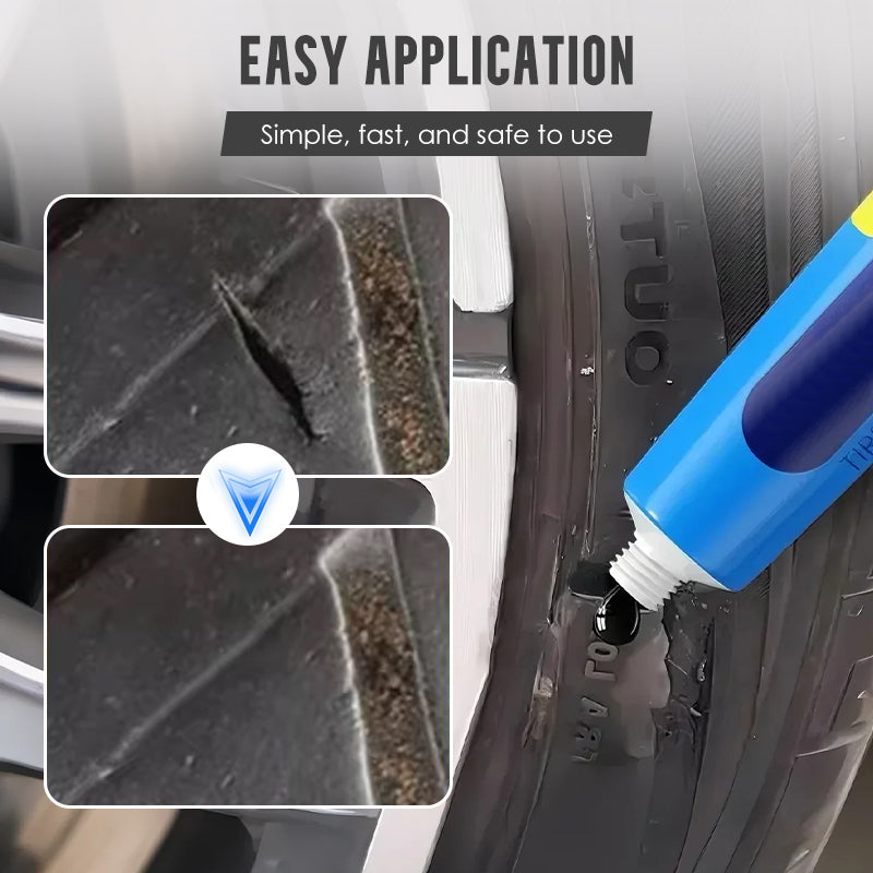 Black Tire Repair Glue for Sidewall Bonding